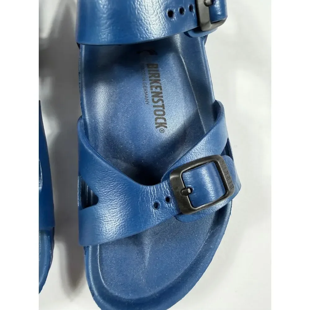 Birkenstock Rio Kids EVA Blue Backstrap Sandals EU 34 US 3-3.5
